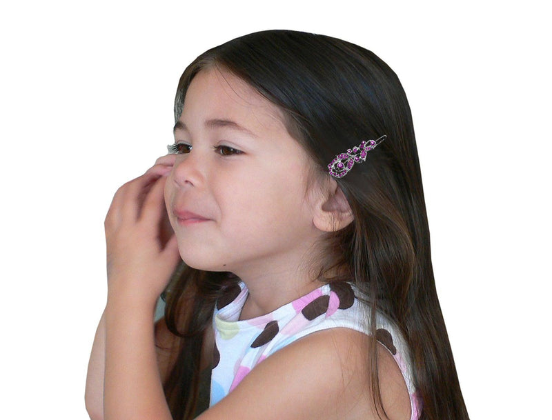 Bella 8- Pack Snap Clip Barrettes for Women Thin Hair or Young Girls U86250-2041-8 - Bella Fashion Wholesale