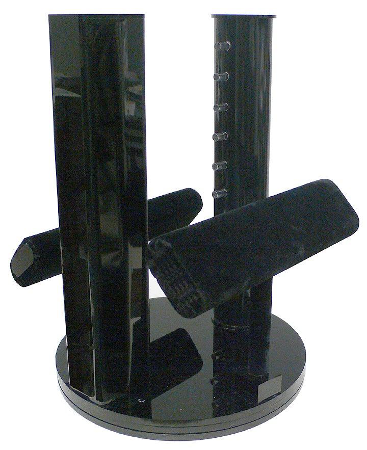 Brand jcgy Bracelet-Anklet Display in Black Acrylic